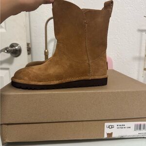 UGG Kids Alida Chestnut Boots